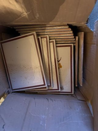 Lote de azulejos variados