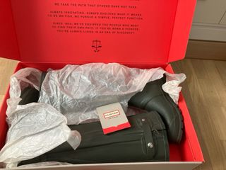 Botas Hunter Mujer Talla 38 Verdes