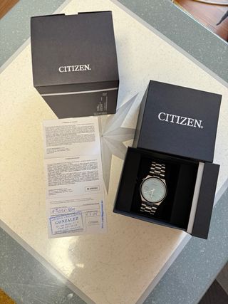 Reloj Citizen Tsuyosa Automático Azul