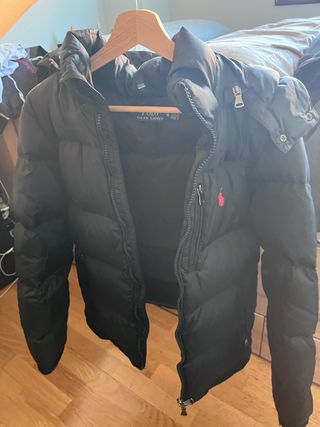 Abrigo Ralph Lauren Negro