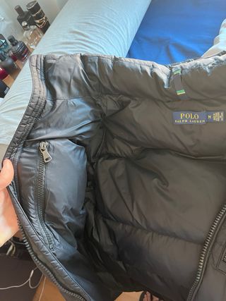 Abrigo Ralph Lauren Negro