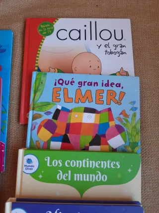 Caillou y el gran tobogan Que gran idea Elmer