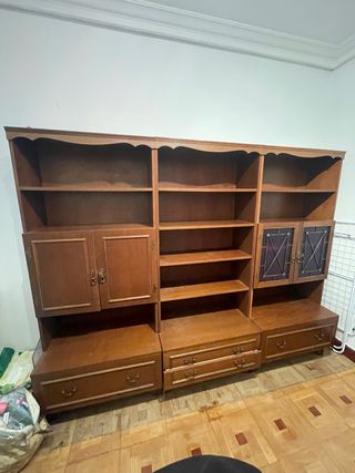 Mueble de salón madera maciza