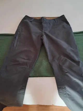 Pantalón lona chico gris