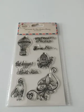 Sellos de silicona para scrapbooking