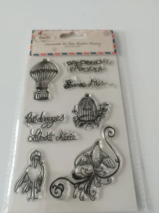 Sellos de silicona para scrapbooking