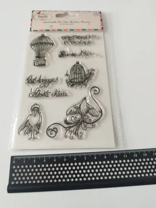 Sellos de silicona para scrapbooking