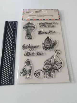 Sellos de silicona para scrapbooking