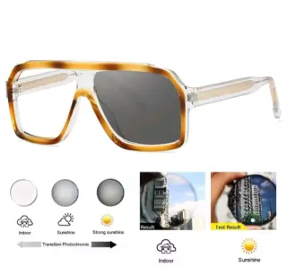 Gafas fotocromáticas graduadas personalizadas