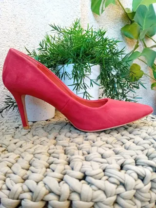Zapatos de tacón Marypaz salmón