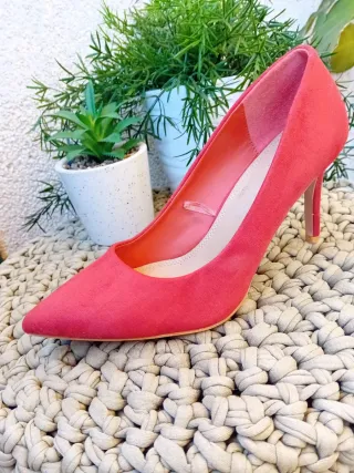 Zapatos de tacón Marypaz salmón