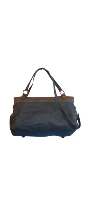Borsa pelle multicolor