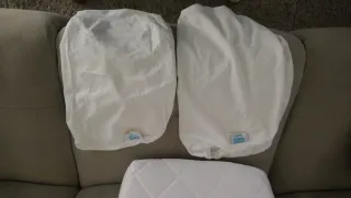 Juego moisés / minicuna blanco