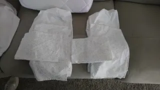 Juego moisés / minicuna blanco