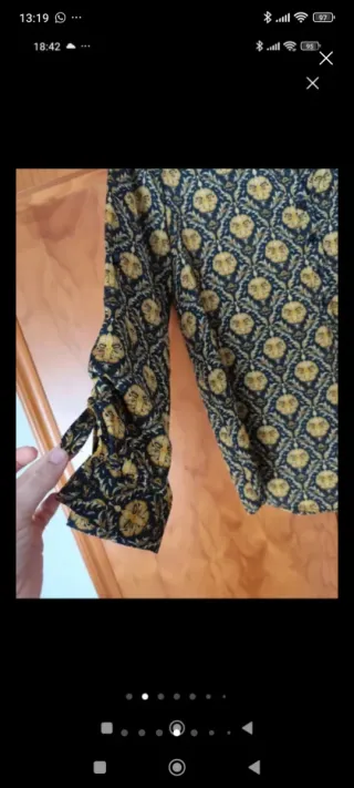 Blusa estampada Zara