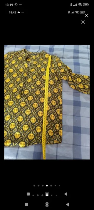 Blusa estampada Zara