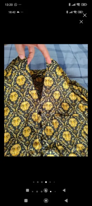 Blusa estampada Zara