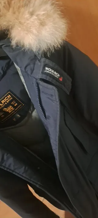 Parka Woolrich Originale Blu