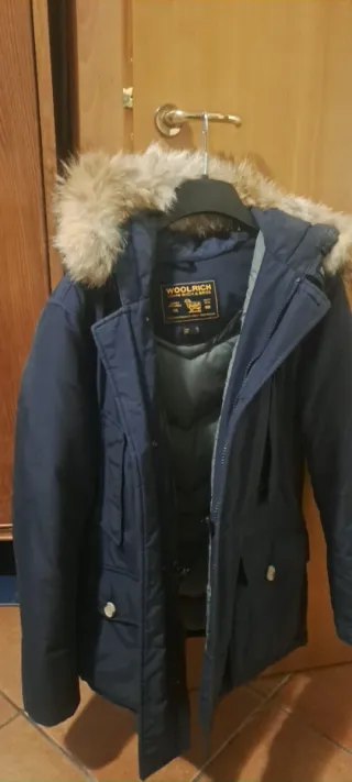 Parka Woolrich Originale Blu