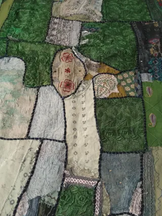 Jarapa de pared grande patchwork