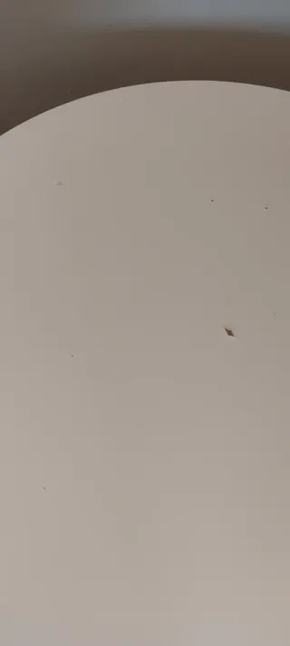 Mesa redonda comedor Ikea blanca