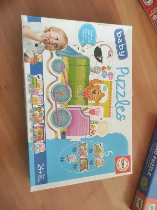 Puzzle Educa Baby Puzzles Tren