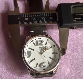 Reloj UNO de 50 Negro y Plateado