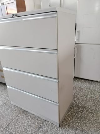 ARCHIVADOR DE MADERA Y METÁLICO