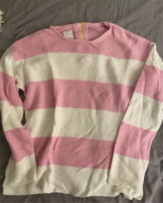 Jersey rayas rosa y blanco