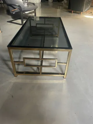 Mesa de centro cristal