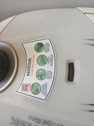 Aspiradora potente,no embios