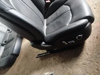 Asientos Audi A6 Avant C7 Cuero Negro