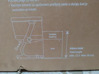 Minicuna colecho Jané Babyside