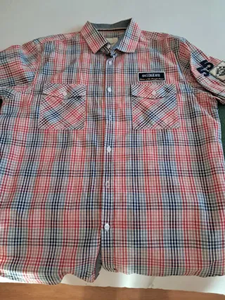 Camisa chico manga corta 66 STAGE & CO roja