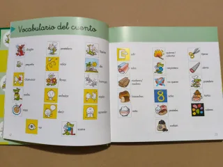 Lote de libros para empezar a leer + pictogramas