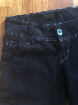 Pantalón pesquero negro Lois Talla 34/36