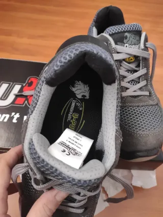 Zapatos de seguridad U-Power grises