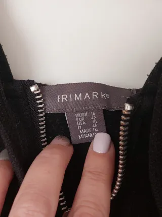 Felpa donna con cappuccio nera