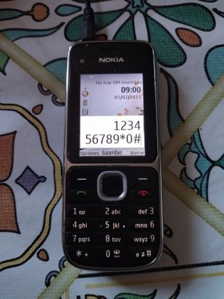 Nokia C2-01 Negro