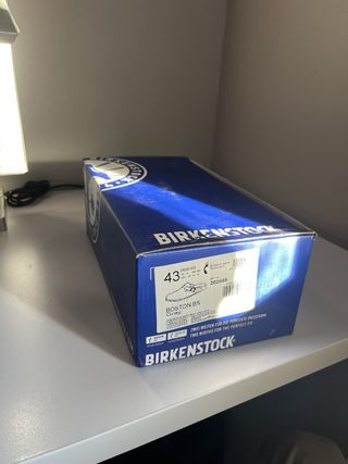 Birkenstock Boston Taupe Talla 43