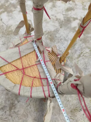 Estantería de bambú