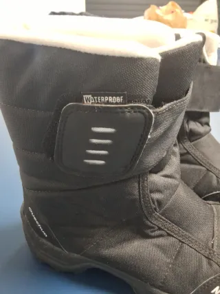 Botas de nieve negras niño 8 años