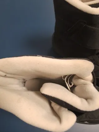 Botas de nieve negras niño 8 años