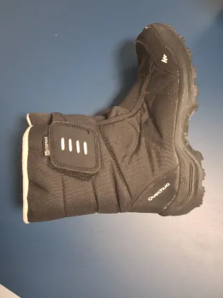 Botas de nieve negras niño 8 años