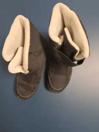 Botas de nieve negras niño 8 años