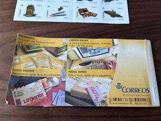 Talonario Sellos Fauna Carbonero Común