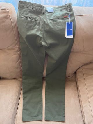 Pantalón Chino Jack&Jones Algodón Verde