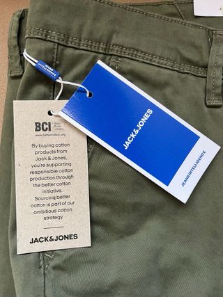 Pantalón Chino Jack&Jones Algodón Verde