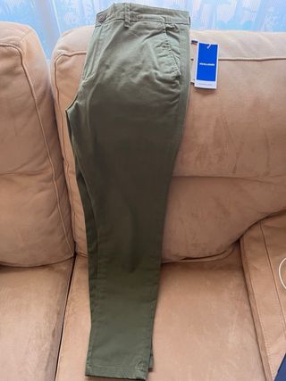 Pantalón Chino Jack&Jones Algodón Verde
