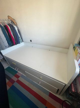 Cama nido con cajones